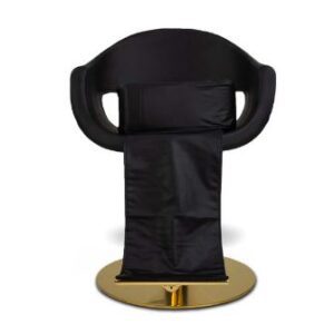 Black color styling chair cushion booster