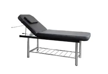 Black colored Massage and facial table