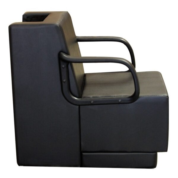 Black dryer chair