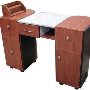 Classic series nail table with marble top