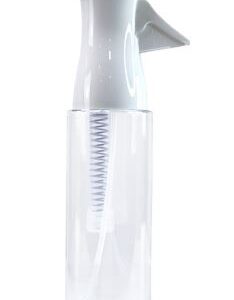 keen mist spray bottle 12 oz clear white color