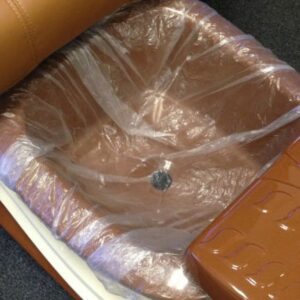 Disposable liners for pedicure spa chair
