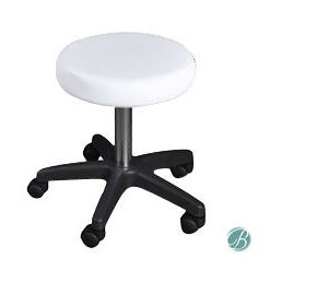Terell white stool