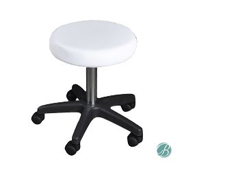 Terell white stool