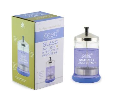 keen essential heavy-duty sanitizer and disinfectant jar