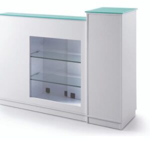 Glasglow Reception Table With Display 3303
